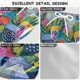 thumbnail image 2 of FORMRS Boys Swim Trunks Quick Dry Mesh Liner Boardshorts Sizes XS-XL, Art Plants, 2 of 7