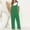*Green, variant on ClodeEU Women's Linen Blend Bib Overalls,Button Jumpsuit with Double Pockets Dark Gray,Womens Plus XL