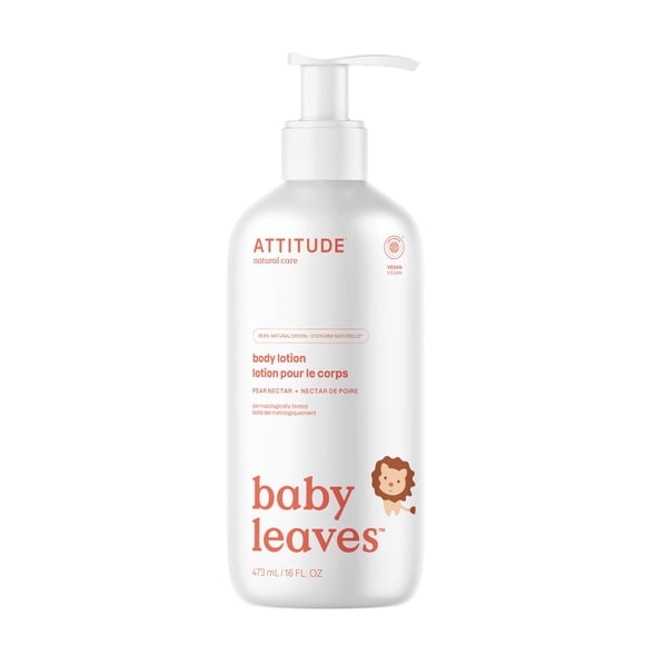 Loción para bebés ATTITUDE EWG Verified Pera Néctar 473 ml