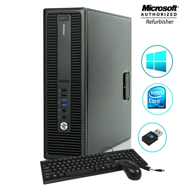 HP EliteDesk 705 G2 SFF Desktop Computer AMD 3.0GHz 8GB 160GB HDD