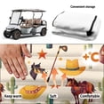 thumbnail image 5 of Yuyamidu Cactus Golf Cart Seat Covers with Pockets Western Horse Golf Seat Covers for Cart for 2 Passenger Seats Breathable Club Car Accessories Protect Your Golf Cart, 5 of 7