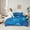 Navy Blue, variant on Castle Fairy Sea Waves Twin Bedding Sets,Japanese Style Bedding Comforter Set