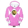 thumbnail image 2 of Mighty Morphin Power Rangers Hoodie Casual Sweatshirt Long Sleeve Pullover Cosplay Hoodies, 2 of 2