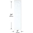 thumbnail image 2 of Plymor 6" x 24" (Pack of 200), 4 Mil Heavy Duty Zipper Reclosable Plastic Bags, 2 of 3