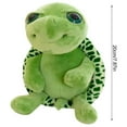 thumbnail image 3 of BINGLI Turtle Plush Toys, Turtle Stuffed Animal, Turtle Puppet, Ultrasoft Sea Turtle Plush Pillow Birthday Gifts for Girls Boys, 7.87in, Xmas Valentines Day Easter Birthday Gift, 3 of 8