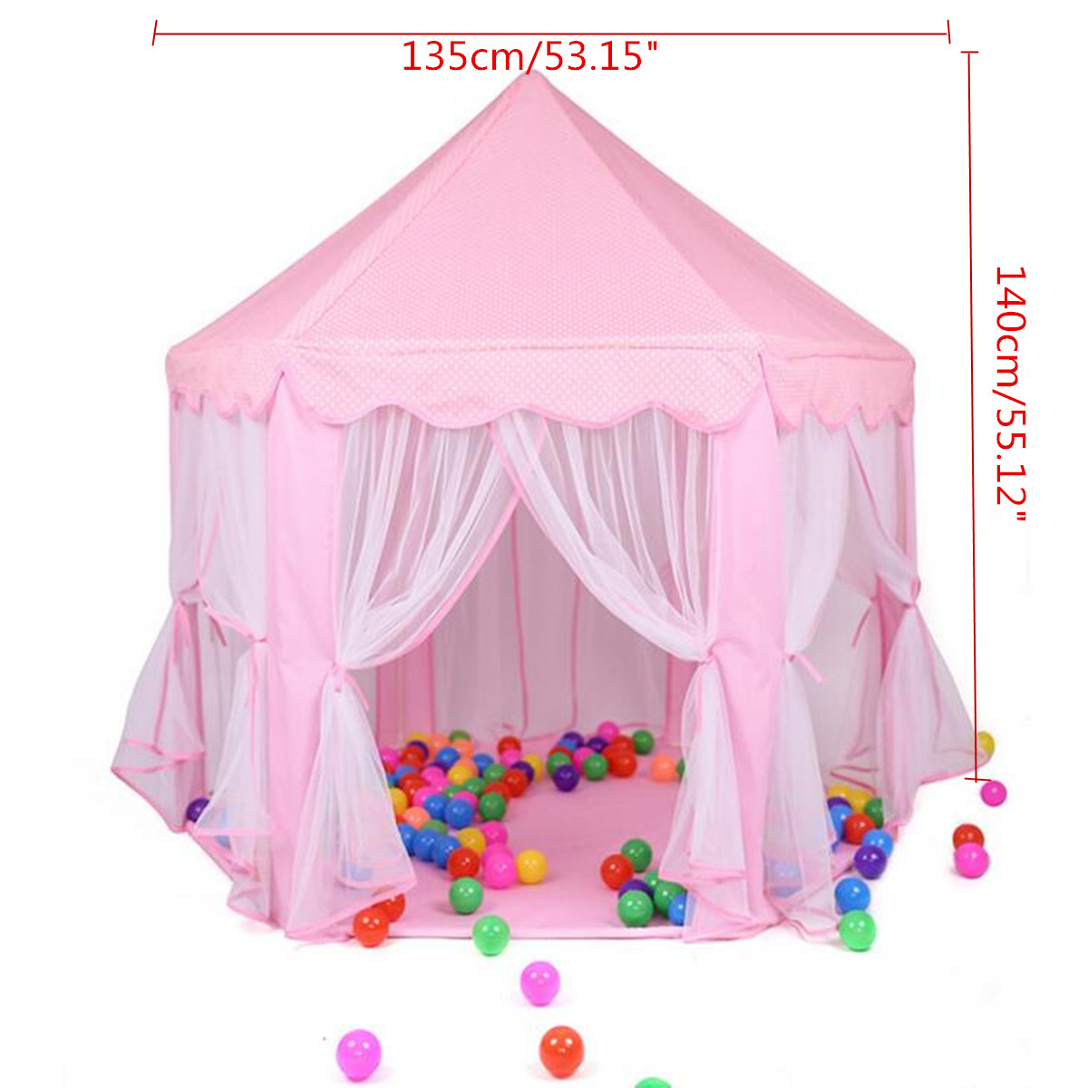 twinkle star princess castle play tent