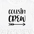 thumbnail image 4 of Inktastic Cousin Crew Girls Toddler Dress, 4 of 5