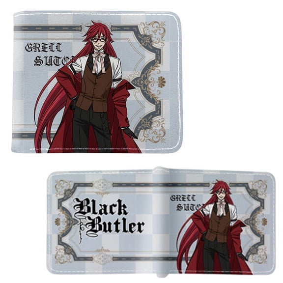 Grell Sutcliff Style A - Black Butler 4x5" Bi-Fold Wallet