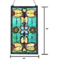 thumbnail image 5 of RADIANCE Goods Tiffany-Style Victorian Stained-Glass Window Panel 26" Height, 5 of 5