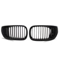 thumbnail image 1 of Rejilla de riñón protectora de una sola línea ABSABS Protective Frente Grille Grille Grill Estilo automático Reemplazo Reemplazo de accesorios Reemplazo para E46 4D Sedan 320i 2002-2005 Matte Black Inevent VI001699-01, 1 of 7
