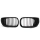 thumbnail image 1 of Rejilla de riñón protectora de una sola línea ABSABS Protective Frente Grille Grille Grill Estilo automático Reemplazo Reemplazo de accesorios Reemplazo para E46 4D Sedan 320i 2002-2005 Matte Black Eigraketly VI001699-01, 1 of 6