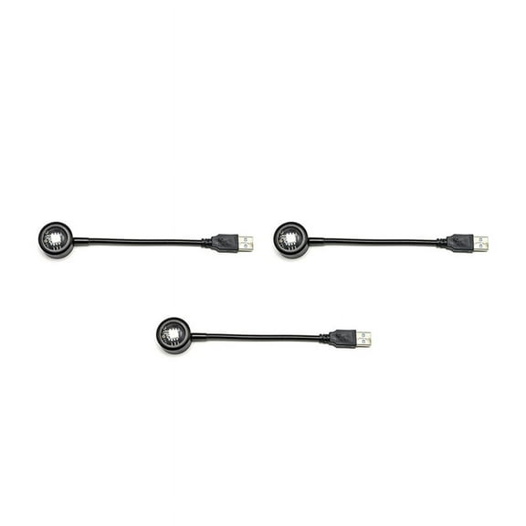 3X LED USB Sunset Lamp Night Light Projector Birthday Party Decoration Portable Mood Light for Bedroom Living ,Sunset,3 x Sunset Light,Black