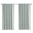 thumbnail image 5 of Better Homes & Gardens Leaves Rod Pocket Blackout Curtain Panel, 1-Piece, Green, 50" W x 63" L, 5 of 7