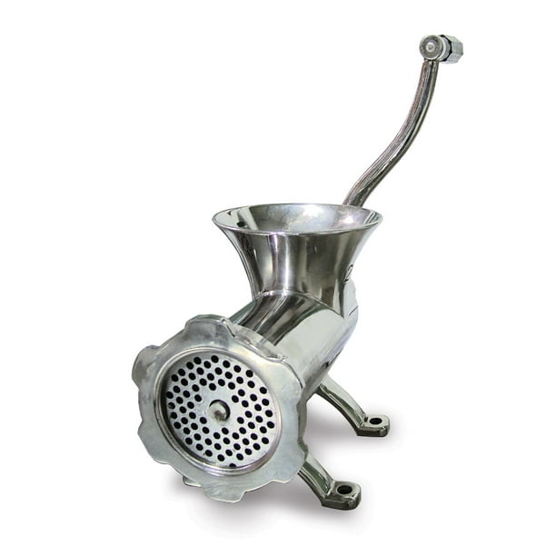 Omcan Manual Stainless Steel Meat Grinder 22