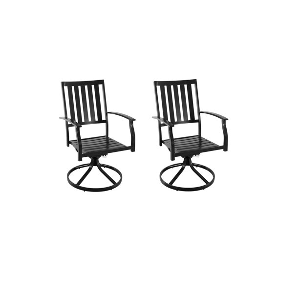 Better Homes & Gardens Camrose Farmhouse Outdoor Patio Dining Swivel