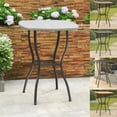 thumbnail image 3 of Valencia Resin Wicker Bar-Height Bistro Table, 3 of 5