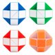 thumbnail image 4 of Magic Ruler 24 Wedges Magic Snake Cube Twist Puzzles Juguetes para niños (Azul) Likrtyny  juguetes de los niños, 4 of 9