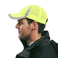thumbnail image 4 of Hsqqdc Hi Vis Reflective Safety Work Baseball Cap for Men Women, Hard Hat Style for Outdoor Sports Workwear, 4 of 7