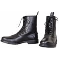 thumbnail image 1 of TuffRider Men's Barouque Lace Up Laced Paddock Boots, Black, 10.5, 1 of 3