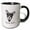 Black/White, variant on 3drose, Shorthair Chihuahua Dog Portrait in Black and White. Dog Breed Gift, 11oz Magic Transforming Mug