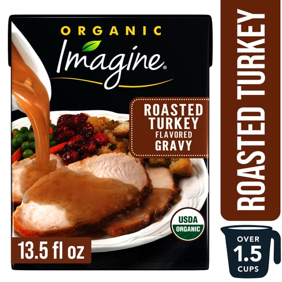 Imagine Foods Organic Roasted Turkey Gravy , 13.5 Fl Oz