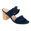Journee Collection Channing Women's High Heel Sandals Blue