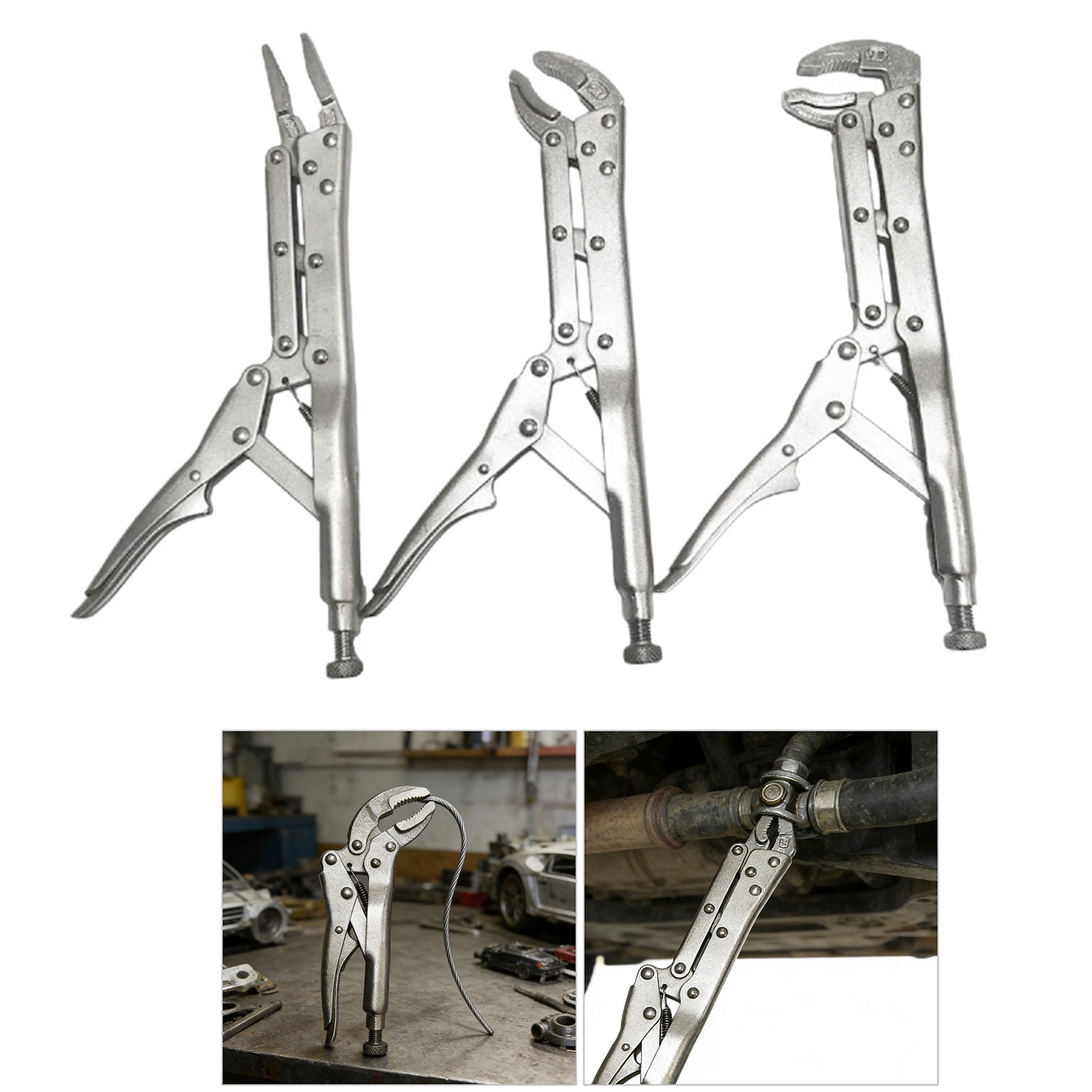 Ergonomic Professional Pliers Clamping Tool for Automotive Use with Long Nose Needle and Round Nose Design