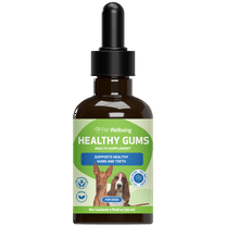 Pet Wellbeing Natural Periodontal Health Support for Dogs - Healthy Gums 2oz (59ml)