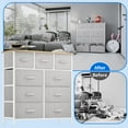 thumbnail image 2 of Uforic 9-Drawer Fabric Dresser with Steel Frame, Storage Organizer for Bedroom & Office, 2 of 5
