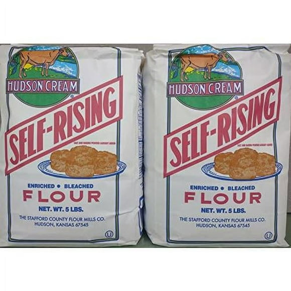 Cream Self-Rising Flour Pack Of 2, 5 Lb.