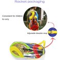 thumbnail image 2 of Nileatry Toddler Tennis Racket, Kids Badminton Set Include 2 Soft Ball, 2 Tennis Ball and 4 Badminton Shuttlecocks for Baby, Orange&Green, 2 of 8