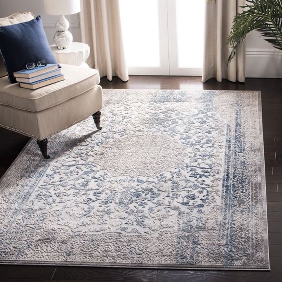 Safavieh Invista Katharine Abstract Area Rug, Gray/Blue, 5'3" x 7'6"