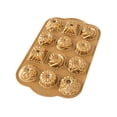 thumbnail image 1 of Molde para Bundt de Nordic Ware Charms, capacidad de 1.2 tazas, color dorado, 1 of 3