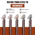thumbnail image 4 of 24 Hour Eyeliner Gel Pencil Smooth Sharpenable Long Lasting Waterproof Smudge Proof Black Brown Chocolate Plum Stone Eyeliner Makeup Pencil 2g,Makeup Organizers, 4 of 8