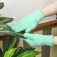 thumbnail image 2 of ACDANC 3 Pairs Microfiber Plant Dusting Gloves Leaf Cleaning Gloves for Indoor Plants, Gloves for Cleaning, Blinds, Furniture, House(Medium,Green Yellow, Water Blue, Pink), 2 of 7