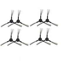 8 Pieces for Mi 1C Robot Vacuum Cleaner Parts Replacement Side Brush Spare Parts Black Side Brush