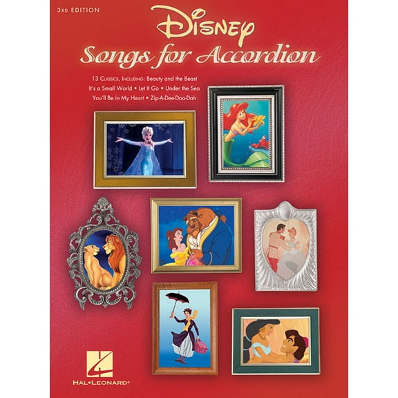 Disney Songs for Accordion, (Paperback)
