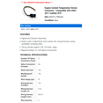 thumbnail image 2 of Engine Coolant Temperature Sensor Connector - Compatible with 2006 - 2011 Cadillac DTS 2007 2008 2009 2010, 2 of 2
