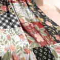 thumbnail image 3 of Pioneer Flower Floral Print Pattern Blanket,Comfortable Soft Flannel Throw Blanket,All Season,Warm Lightweight Blankets for Sofa Bed Couch Living Room Chair,60"x80", 3 of 4