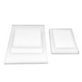 thumbnail image 3 of leyfeng Tabla de cortar blanca de PVC de alta , alfombrilla de mazo de goma, herramientas artesanales de cuero para cortar y perforar, 3 of 7