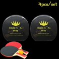 thumbnail image 1 of 4pcs Ping Pong Racket Covers Second Transparent Table Tennis Rubber Protection Film For Ping Pong Racket Care Accessories 4pcs, 1 of 6