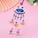 thumbnail image 4 of Colgante de cristal con forma de ángel, atrapasueños, protección contra el mal de ojo y amuleto de buena suerte, lámpara colgante, 4 of 5