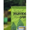 thumbnail image 2 of Printtoo Pear Green The Best Memories Are Made Camping Retro Camp Trailer Personalized Camping Flags For Campers Double Sided CampsiteFlagOutdoor GardenFlags, 2 of 4