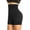 03# Black(high Waisted), variant on Womens Seamless Shaping Boyshorts Panties Tummy Control Underwear Slimming Shapewear Shorts