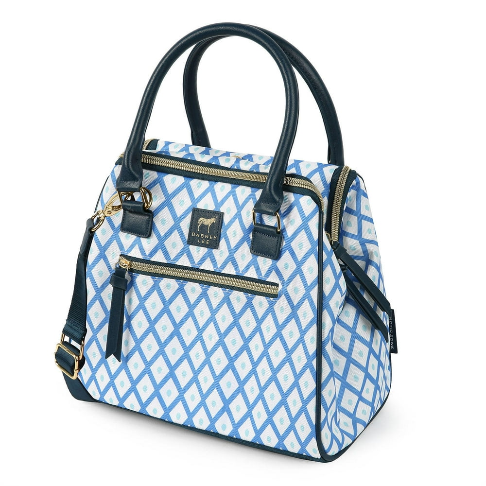 Dabney Lee Insulated Lunch Tote in Blue - Walmart.com - Walmart.com
