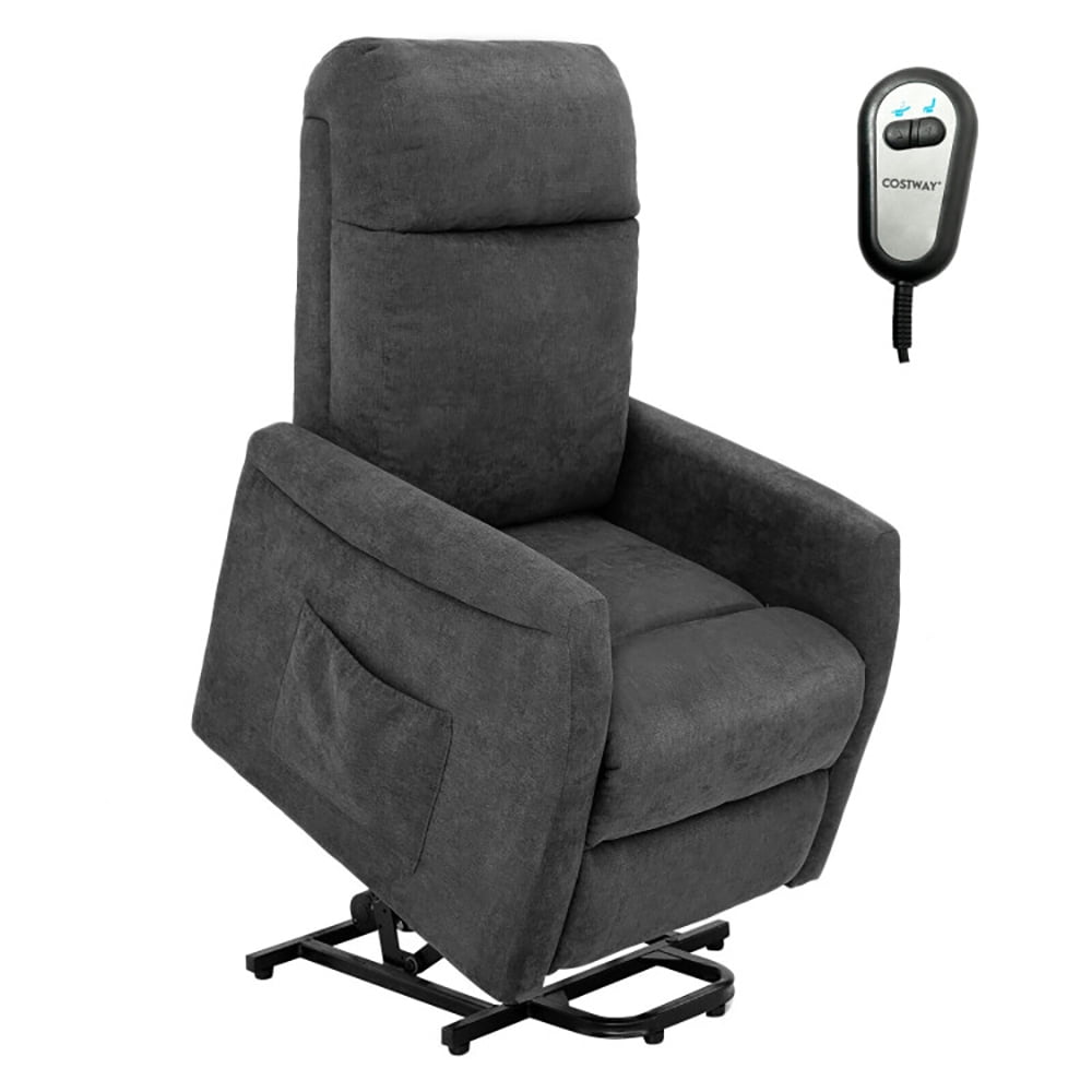Finihen Electric Power Lift Relax Sofa Recliner Chair, Power Lift Recliner Chair with Remote Control, for Elderly, for Living Room, Bedroom, Gray Finihen Electric Power Lift Relax Sofa Recliner Chair, Power Lift Recliner Chair with Remote Control, for Elderly, for Living Room, Bedroom, Gray