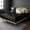 Black, variant on Soft Silk Zip On Fitted Sheets Twin XL Size 39X80 - Includes 2 Zip On Sheets +1 Bottom Fitted Base - Fit's 16” In Deep Pocket - Easy to Use,Soft,Smooth -Fitted Sheet-Brown - Color