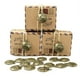 thumbnail image 5 of FELTECHELECTR 50 cajas de regalo con diseño vintage de correo aéreo, bomboneras con globo terráqueo, cajas de papel kraft para regalos de boda (con globo terráqueo y cuerda de cáñamo), 5 of 6