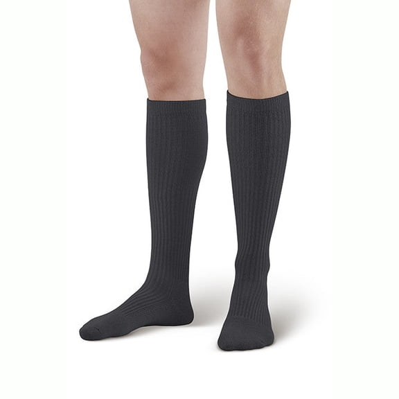 Ames Walker AW Men's Casual Knee High Socks 15-20 mmHg