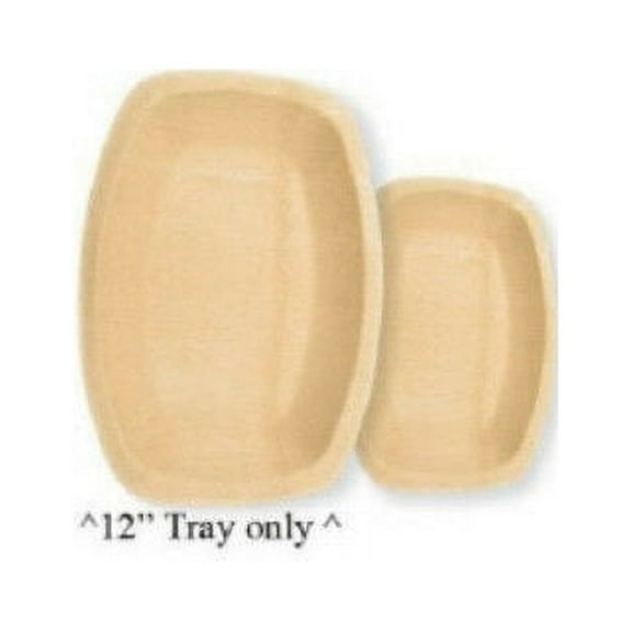 Bambu 12" All Occasion Bamboo Veneerware Tray